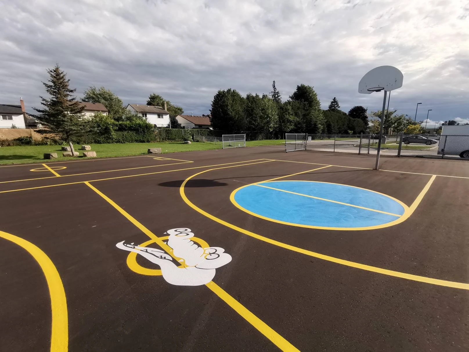 Basketball court